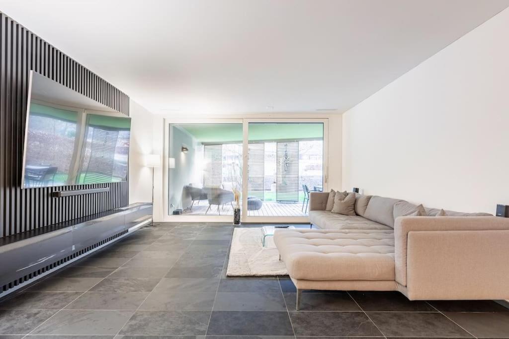 Luxus Wohnung Mit Garten Zurych Zewnętrze zdjęcie