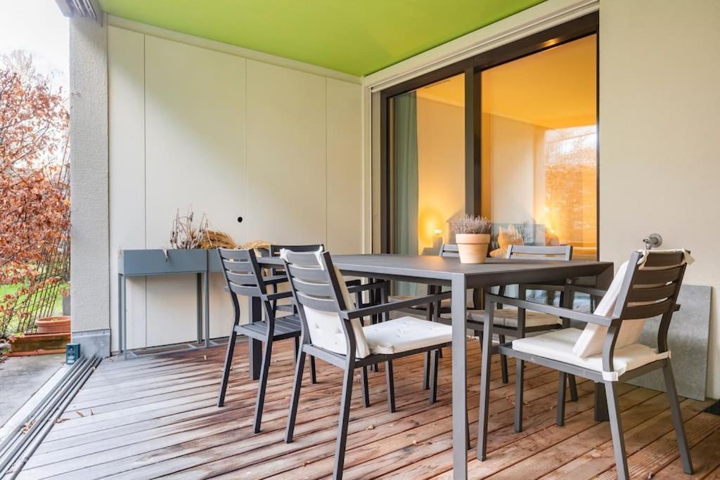 Luxus Wohnung Mit Garten Zurych Zewnętrze zdjęcie